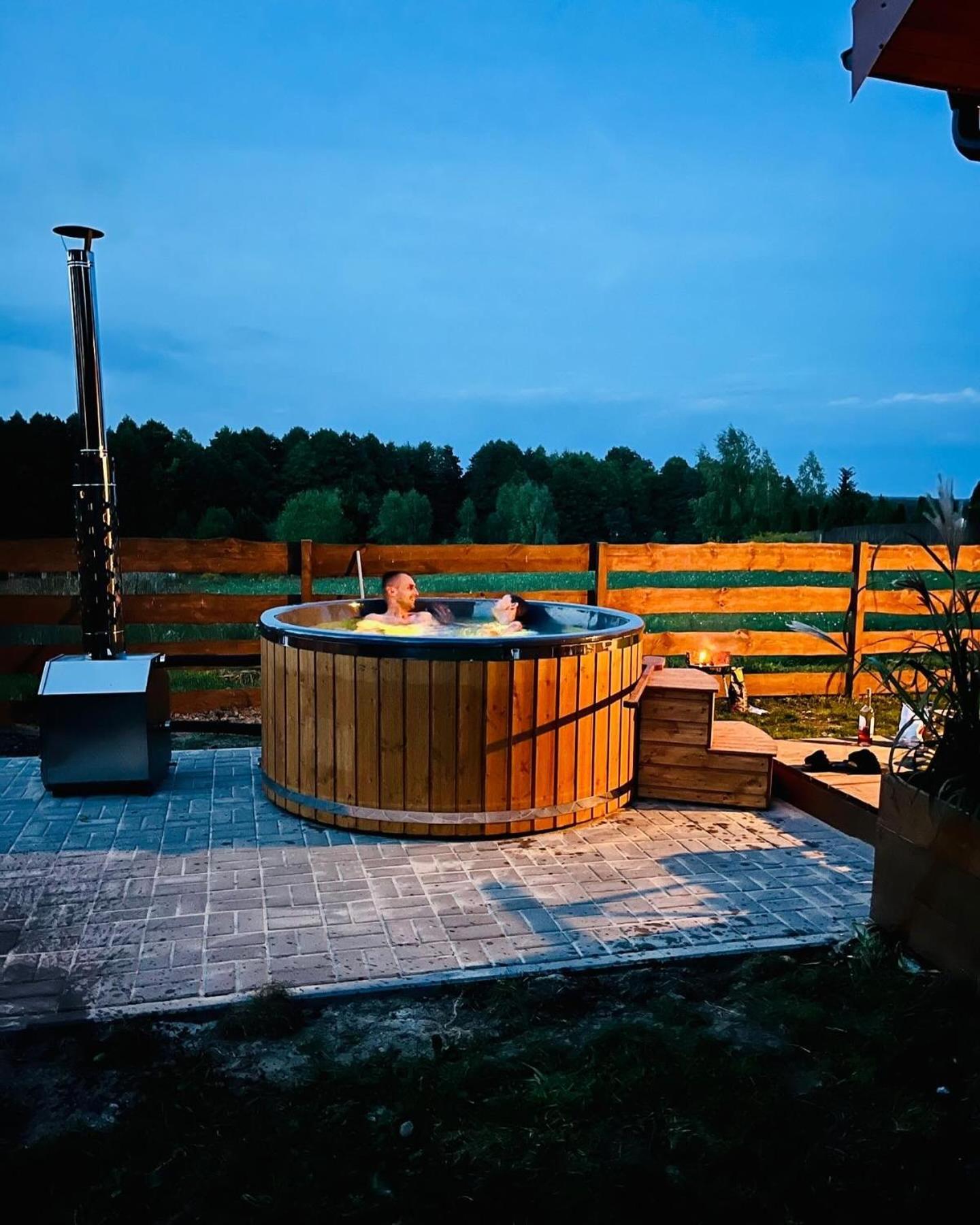 Zielona Chatka Nad Sapina Pozezdrze Extérieur photo
